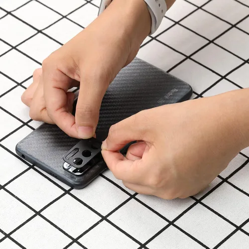 Miniatura 4 de Ibywind Protector de pantalla para Redmi Note 10 5G/Poco M3 Pro 5G, con 2 piezas de vidrio templado, 1 protector de lente de cámara, 1 película