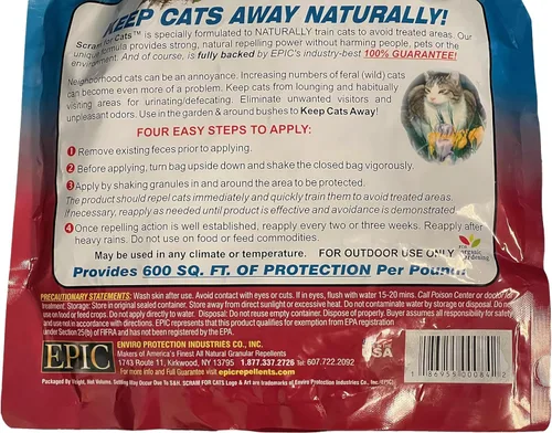Miniatura 3 de El mejor repelente granular para gatos de Estados Unidos