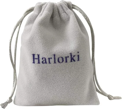 Miniatura 7 de Harlorki Pulsera de pulsera chapada en plata 925 con colgante de corazón de amor para mujer
