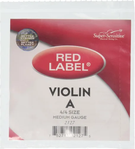 Miniatura 7 de Super Sensitive Red Label Violín A String 1/2 Medium