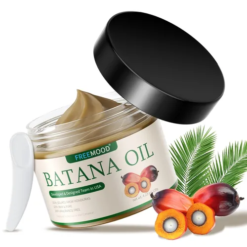 Miniatura 7 de Aceite de batana crudo para el crecimiento del cabello, 100% natural y puro, aceite de batana Dr. Sebi crudo de Honduras sin refinar y orgánico