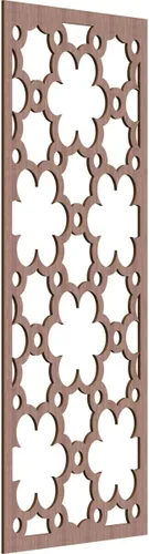 Miniatura 30 de Ekena Millwork WALW14X35X0250STGRO Southgate - Paneles de pared decorativos de madera con calado, 13 3/8 pulgadas de ancho x 34 3/8 pulgadas de rojo
