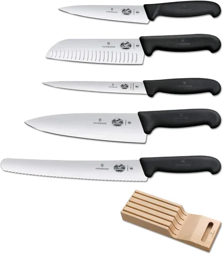 Miniatura 2 de Victorinox Fibrox - Cuchillo para pan de 10.25 pulgadas con borde dentado y mango negro