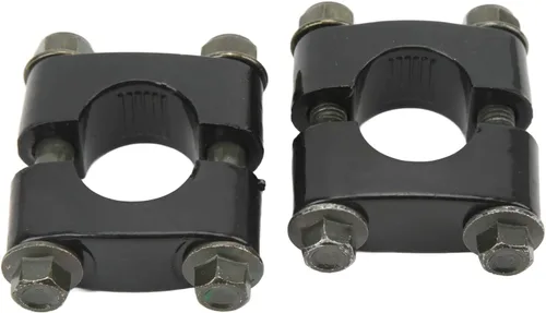 Miniatura 6 de Elevadores de manillar de motocicleta, 2 piezas universales de 0.866 in 7/8 pulgadas, abrazadera elevadora para manillar de bicicleta, herramienta