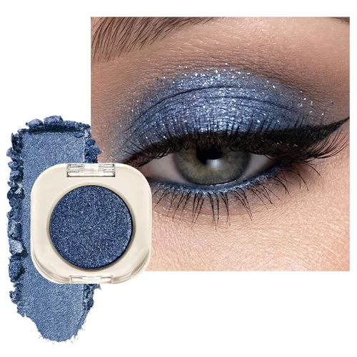 Miniatura 13 de Sombra de ojos mate individual, Sombra de ojos blanco hueso, Polvo ligero ultrafino, Sombra de ojos con base de imprimación iluminadora, Alto