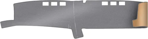 Miniatura 43 de Cubierta del Tablero Alfombrilla del Salpicadero Ajuste para Chevy Equinox 2024-2018 (Sin Modelos HUD), Alfombrilla del Tablero del Coche Negro