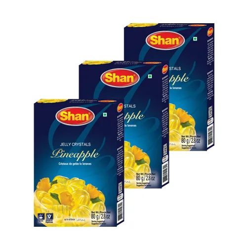 Miniatura 30 de Shan Polvo de crema de mango, 7.05 oz, postre esencial para cualquier ocasión, apto para vegetarianos, bolsa hermética en una caja (paquete de 3)