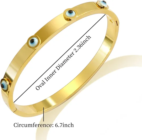 Miniatura 6 de JINHUI Pulsera con dije de corazón para mujer, pulsera colgante de corazón con dije, pulsera de corazón de plata y oro rosa, pulsera de corazón
