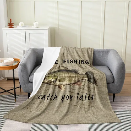 Miniatura 31 de Erosebridal American Flag Blanket 40x50 Army Green Camo Flannel Blanket for Bed Sofa Crib Bear Claw Hunting Theme Bedroom Decor Camoflage Camping