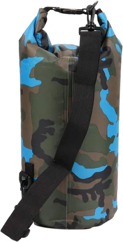 Miniatura 5 de Bolsa seca impermeable de 2 L/5 L/10 L/15 L/20 L/30 L, bolsa enrollable que mantiene el equipo seco para kayak, rafting, navegación, natación, Azul