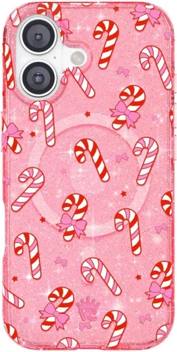 Miniatura 104 de VELVET CAVIAR Funda para iPhone 15, compatible con MagSafe, probada contra caídas de 10 pies, fundas protectoras de diseño, leopardo color rosa