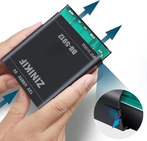 Miniatura 7 de Controlador de carga de almacenamiento de energía solar, cargador de batería solar para baterías AA de níquel-metal hidruro (NiMH) con puerto