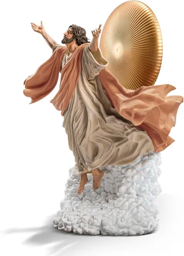 Miniatura 2 de Escultura de estatua de Polystone de primera calidad a escala 1:4 de la Ascensión de Jesucristo Edición de bata bronceada a escala 1:4