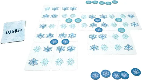 Miniatura 4 de Devir - Juego de mesa de invierno, juego de estrategia abstracta con control de área y colocación de cartas, juego de duelo para 2 jugadores