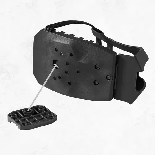 Miniatura 5 de CyclingDeal Solo jaula de clips para dedos de bicicleta – Compatible con adaptadores de pedales Peloton Bike & Bike+ – Convierte pedales Look Delta