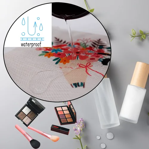 Miniatura 7 de MEIKIUP Bolsa de maquillaje de rana, bolsas de cosméticos de viaje de rana, eres más valiente más fuerte de lo que piensas bolsa con cremallera