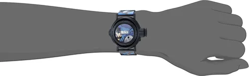 Miniatura 4 de DC Comics - Reloj de cuarzo para niño con correa de plástico, color negro, 15 (modelo BAT4010AZ)