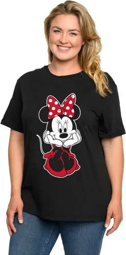 Miniatura 5 de Disney - Camiseta de talla grande para mujer, diseño de Minnie Mouse