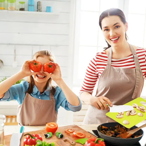 Miniatura 7 de Montessori - Cuchillos infantiles para cocina real, juego de 13 piezas de cuchillos de cocina de madera para niños, incluye 4 cuchillos de plástico