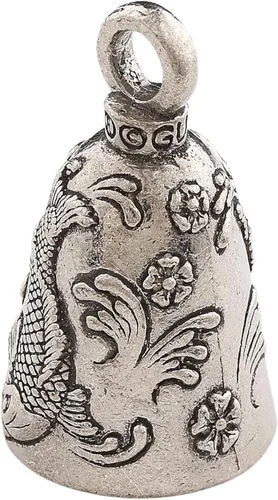 Miniatura 2 de Campana Guardian Bell de Animales para Buena Suerte con Llavero y Bolsa de Regalo de Terciopelo Negro Campana para Motocicleta De peltre sin Koi