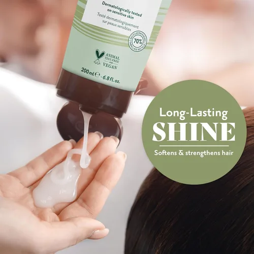 Miniatura 5 de Herbatint Acondicionador Royal con aloe vera y aceite de jojoba – Fórmula hidratante profunda para cabello teñido – Restaura la suavidad, el brillo