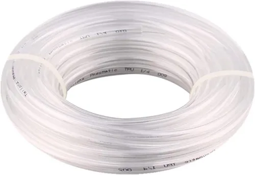 Miniatura 4 de Tubo neumático 1/4 "OD compresor de aire transparente PU tubo de manguera para transferencia de fluido de agua 32.8 ft 32.8 pies