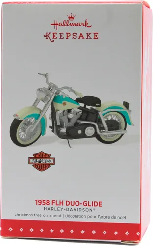 Miniatura 2 de Harley-Davidson 1958 FLH Duo-Glide - Adorno de motocicleta 2015 Hallmark