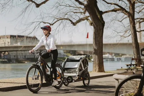 Miniatura 10 de Burley D'Lite X, 1 y 2 asientos para niños, remolque y cochecito