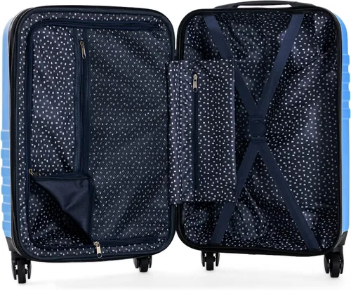 Miniatura 7 de Ben Sherman Maleta vertical de viaje con ruedas Hereford, Azul brillante, Maleta vertical de viaje con ruedas Hereford