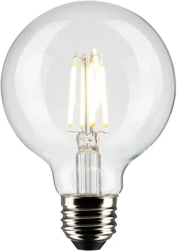 Miniatura 3 de Satco Bombillas LED G25 de 6 W, 3000 K blanco suave, 500 lúmenes, base media E26, regulable, ubicación húmeda, paquete de 6