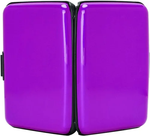 Miniatura 3 de Elfish.- Funda protectora de aluminio contra RFID, para tarjetas de crédito, carcasa rígida para tarjetas de presentación, cartera de metal