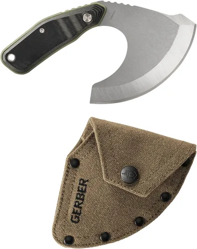 Miniatura 2 de Gerber Gear Downwind Ulu - Cuchillo Ulu con funda para equipo de caza, color negro