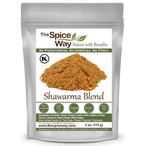 Miniatura 3 de The Spice Way Zaatar libanés, condimento Shawarma y zumac 2 onzas cada uno