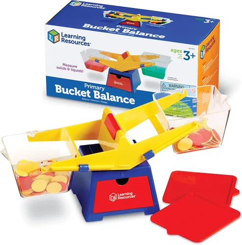 Miniatura 5 de Learning Resources Primary Science - Lupas jumbo con soporte (6 piezas) y balanza de balanza de balde de balde