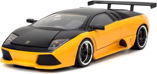 Miniatura 8 de Jada Toys Hyper-Spec 1:24 Lamborghini Murcielago Roadster Coche fundido a presión rojo, Juguetes para niños y adultos