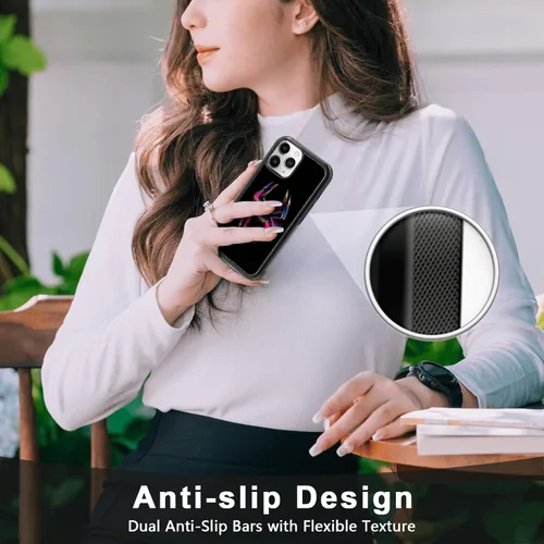 Miniatura 4 de Morales Punk Gwen - Funda protectora para iPhone 11 Pro, Spiderverse negro TPU a prueba de golpes, funda protectora para iPhone, linda funda