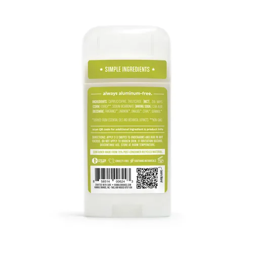 Miniatura 8 de HUMBLE BRANDS - Formula original de desodorante sin aluminio Control de olores, larga duración, bicarbonato de sodio, aceites esenciales, sutil