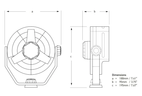 Miniatura 3 de HELLA 003361002 Ventilador turbo de 12 V de 2 velocidades, Multi