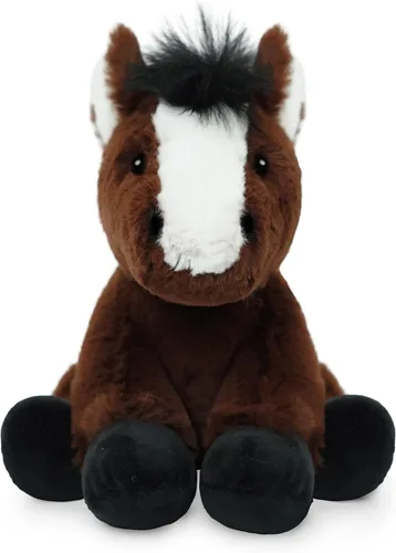 Juguete de peluche de caballo, juguetes de peluche suaves para abrazar para niños, lindo regalo de animales de caballo para niños y niñas y juguete