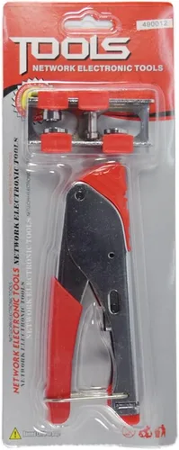 Miniatura 5 de Herramienta de prensado de compresión para conector F-TypeBNCRCARG59RG6 y crimpadora de cable coaxial