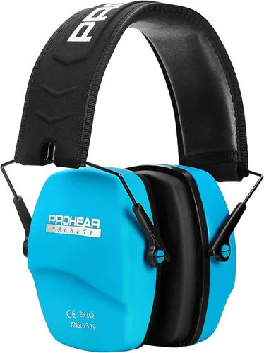 Miniatura 15 de PROHEAR 016 Protección Auditiva Orejeras de Seguridad para Tiro, NRR 26dB Reducción de Ruido Protector Auditivo Pasivo Delgado con Copas Auriculares