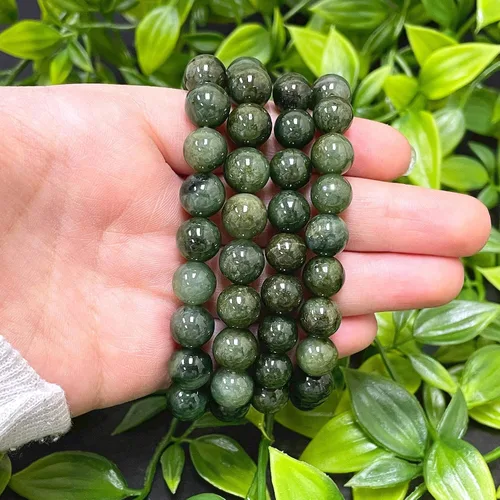 Miniatura 182 de Gem Avenue Handmade Round Bead Stretch Bracelet Unisex Natural Stone Beaded Jewelry for Men & Women, Elastic Wristband for Daily Wear
