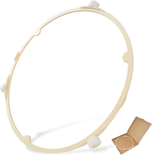 Anillo giratorio de microondas Anillo de rueda de soporte de rodillo de 8.5 pulgadas compatible con Samsung GE Frigidaire Reemplazar#: WB06X10625