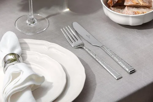 Miniatura 5 de Villeroy & Boch Blacksmith - Juego de cubiertos de 60 piezas, acero inoxidable 18/10, servicio para 12, caja de regalo