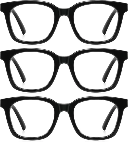 Miniatura 9 de Reading Glasses for Women Men - Blue Light Blocking Magnifying Readers,Square Anti-Glare Computer Eyeglasses
