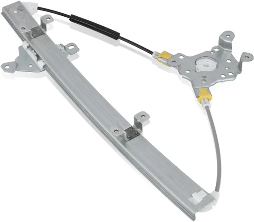 Miniatura 19 de DNA MOTORING Elevalunas eléctrico delantero izquierdo del lado del conductor sin motor compatible con Sentra 1991-1994 / Tsuru 1994-2012