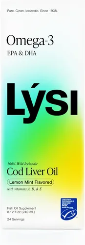 Miniatura 5 de LYSI Suplemento líquido de aceite de hígado de bacalao islandés – 1,100 mg de omega-3 por cucharadita – EPA 740 mg y DHA 920 mg por 2 TSP
