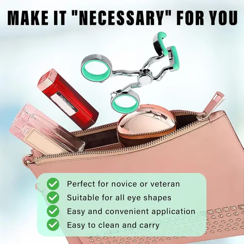 Miniatura 7 de Herramienta aplicadora de lentes de contacto - Más fácil de aplicar/quitar ayuda para lentes de contacto para viajes (material de aleación) (verde)