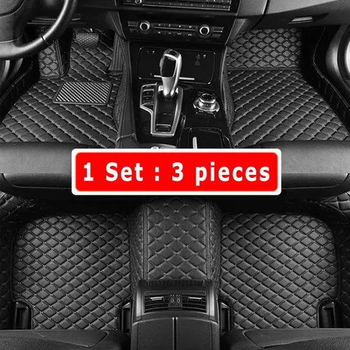 Miniatura 8 de LeaHY Para SsangYong Korando Nuevo Actyon C200 2017 2016 2015 2014 2013 2012 2011 Auto Interior Accesorios Alfombras PartsCar Floor Mats