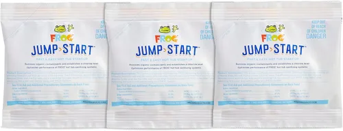Miniatura 10 de FROG Jump Start para jacuzzis – El choque de cloro de arranque elimina los contaminantes orgánicos y establece el nivel de cloro – Instalación